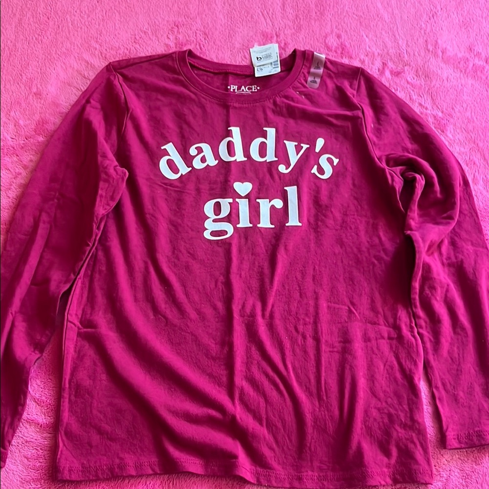 The Children's Place Pink 'Daddy's Girl' Long Sleeve Shirt